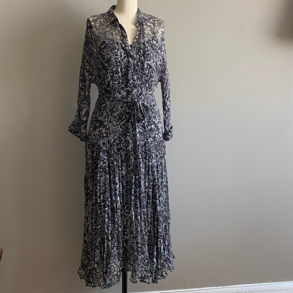 AllSaints ‘Eley’ midi dress. - Picture 8 of 16